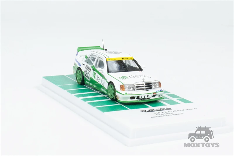 Tarmac Works 1:64 190 E 2.5-16 Evolution II DTM 1991#20 Diecast Model Car