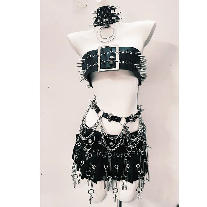 Gothic Tank Tops Punk Tank Topsy2k clothes y2k crop top gothic