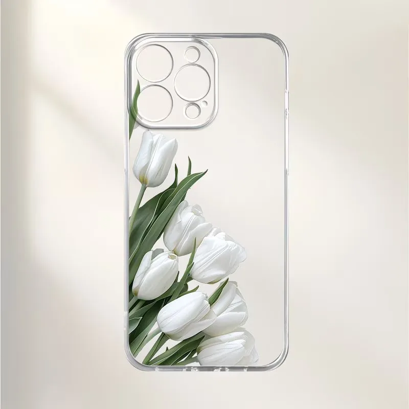 Tulip Printed Phone Case Case For iPhone 13 11 16 15 14 12 17 Pro XS Max Air 7 8 6s Plus XR SE 2022 2020 16e 17e TPU Back Cover - view 6
