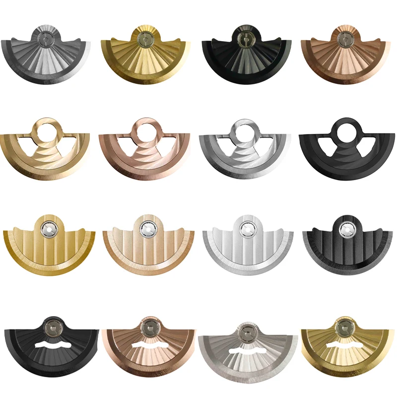 

NH35 NH36 механизмы для часов, роторы, ротор с качающимся весом для H34 NH38 NH39 4R 6R, запасные части для часовых механизмов