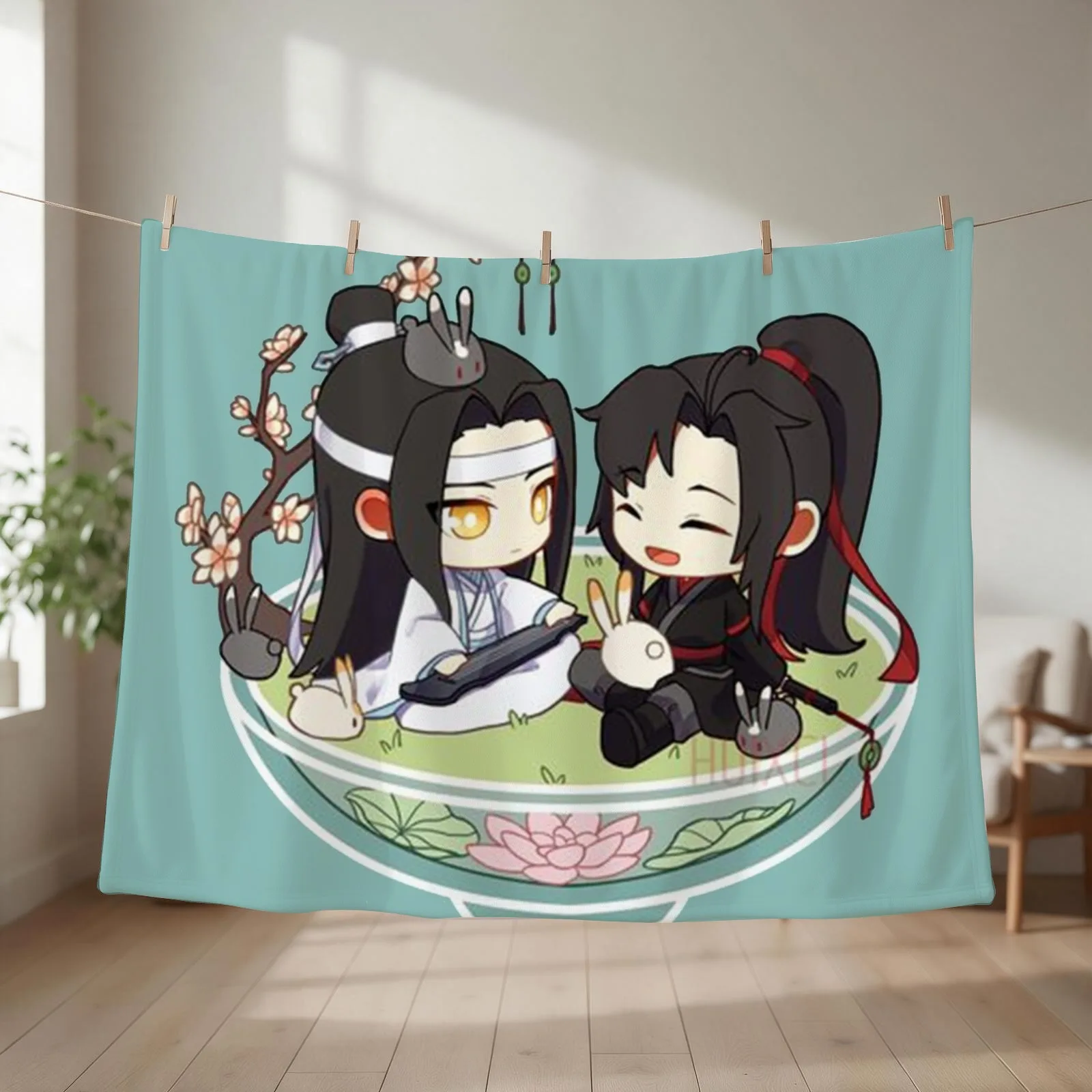 theUNTAMED.BOWL.OF.WANGXIAN Throw Blanket Bed warm winter Bed linens Bed Fashionable Blankets