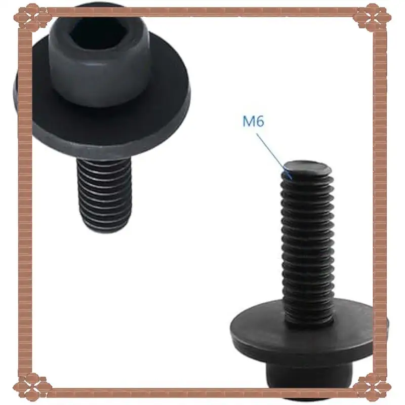 

24-Hour Delivery For BSS611 DSS610 DSS611 Circular Saw Replacement Parts- M6x20mm Blade Clamp 4X Hex Bolt Metal Fixing Bo