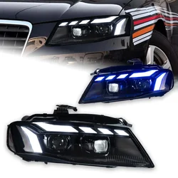 HeadLight For Audi A4 2009-2012 автомобильные товары HeadLamp Hella LED Lights Car Accessories A4 Head Light