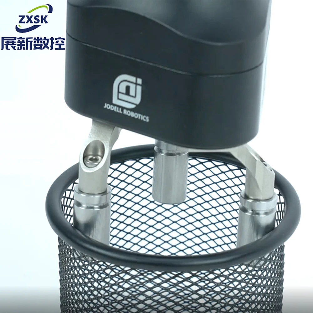 Zentrischer Elektrogreifer der JODELL RCG-Serie mit drei Fingern