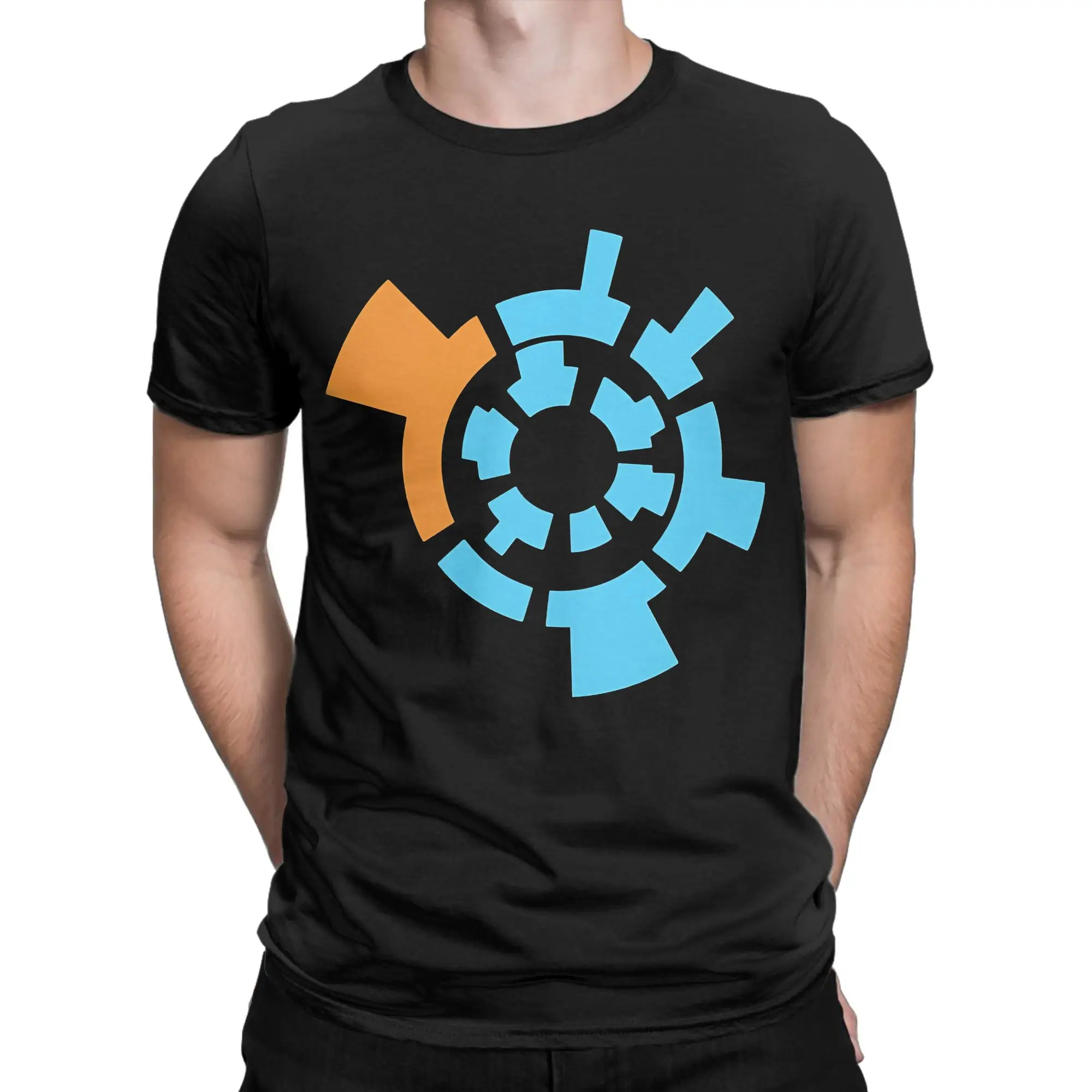 Retro Pixel Sci Fi  Classic Metroid Novelty 100% Cotton T-Shirt Tops Tees For Men