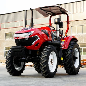 Precio de venta completo 80hp Tractor agrícola 4x4 Precio de máquina agrícola pequeña Mini tractores agrícola 4wd