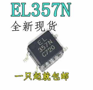 30 pces 100% original novo EL357N-C sop-4 taiwan everlight el optoacoplador opto-isolador