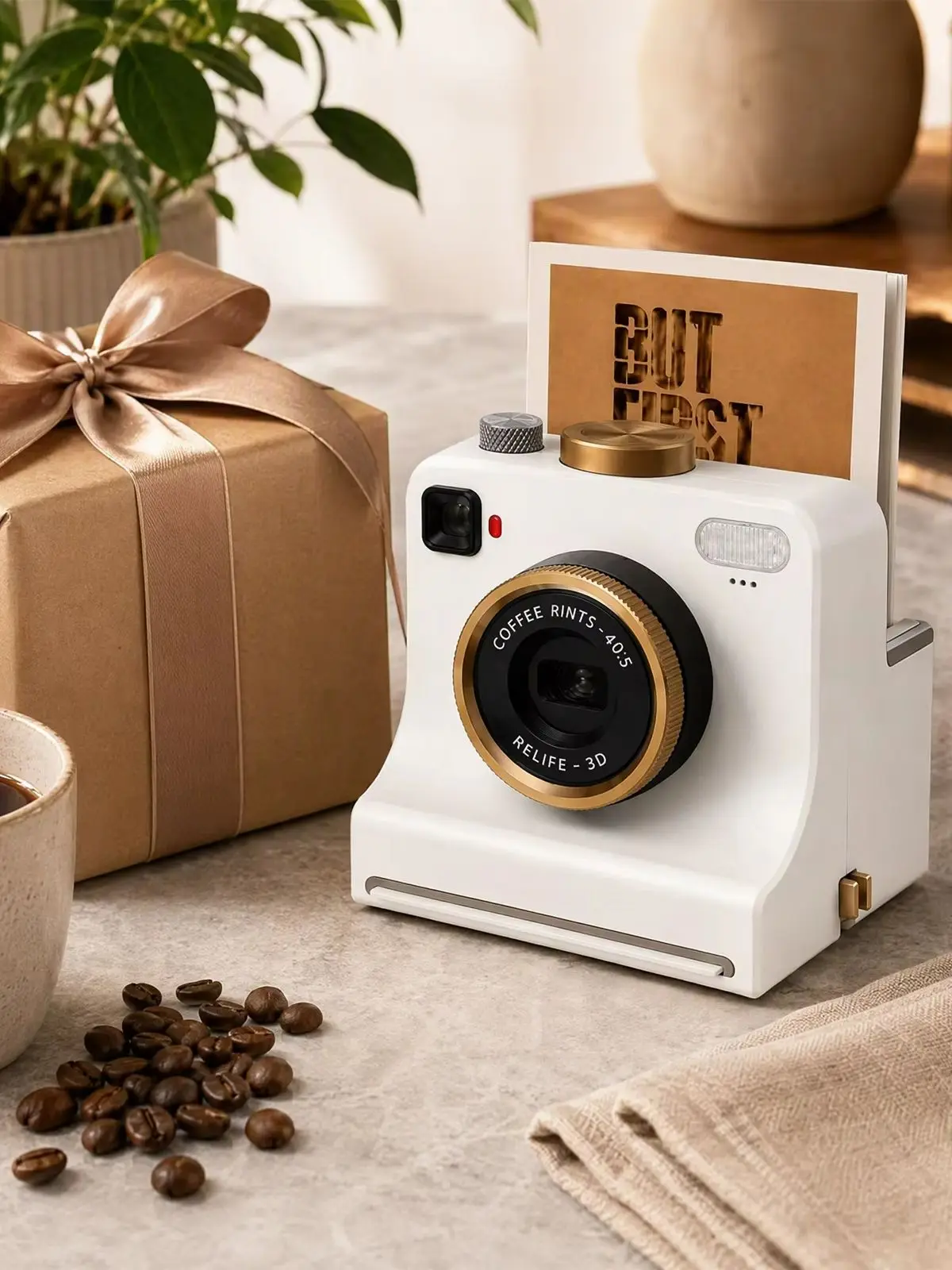Drukarka do latte art z wykorzystaniem technologii druku 3D, urządzenie do tworzenia wzorów na kawie i czekoladzie za pomocą jednego przycisku, ręczna drukarka do wzorów na kawie – idealna do domowych — 2