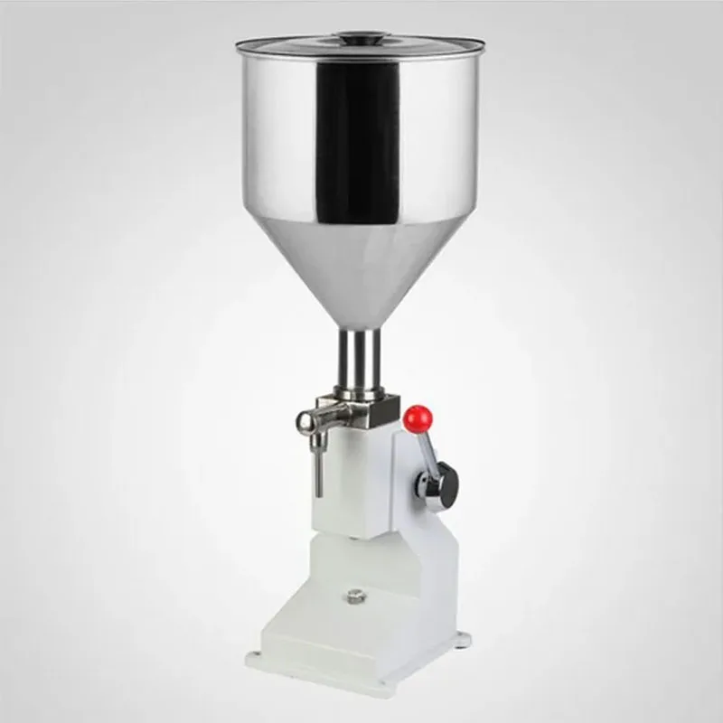 1- 100 مللي A03 ماكينة تعبئة الطعام غير القابل للصدأ معجون الضغط اليدوي توزيع معدات تعبئة السوائل ماكينة كريم بيع #3