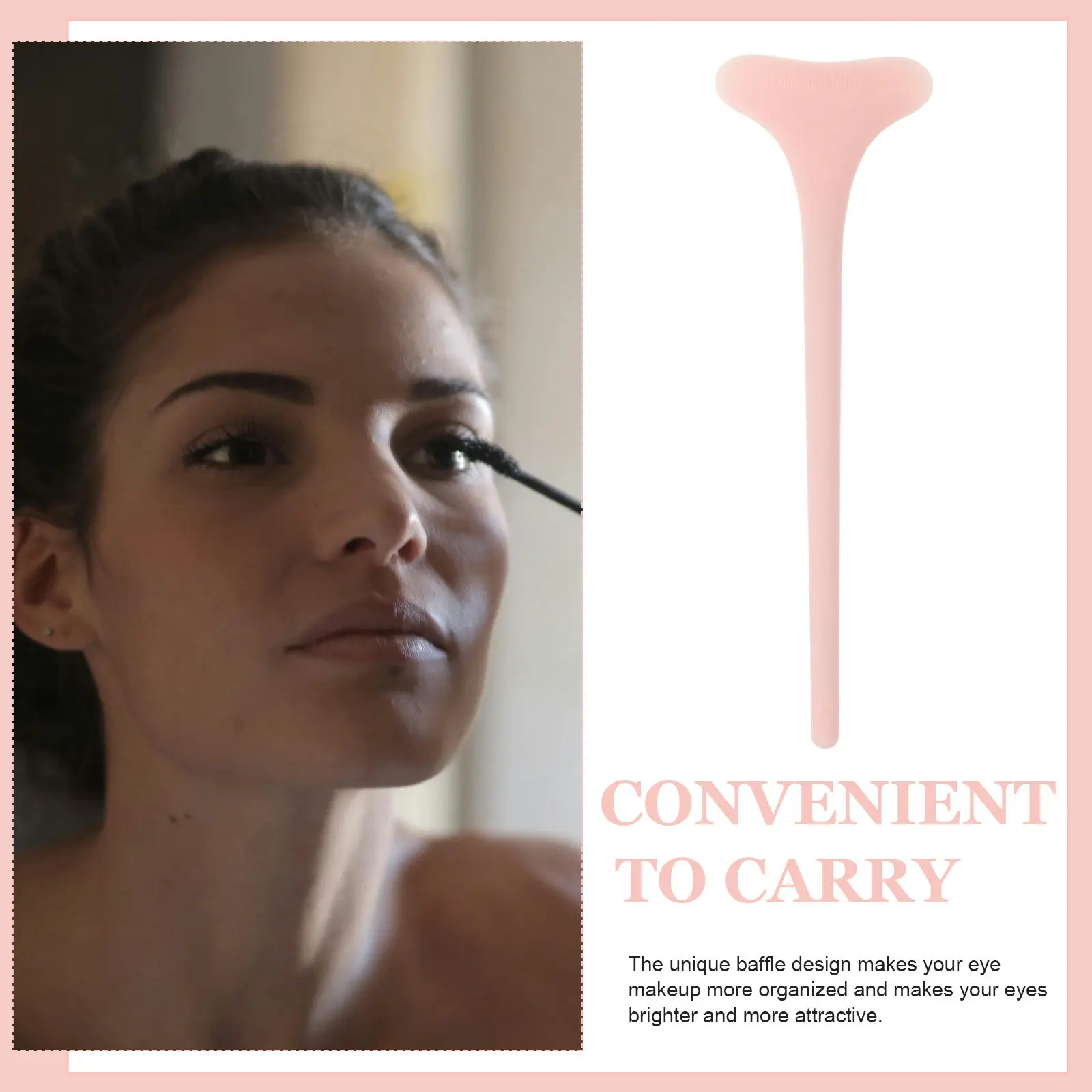 컴팩트 아이라이너 가이드 스텐실 재사용 가능한 속눈썹 템플릿으로 간편한 아이 메이크업 적용이 가능합니다. 아이라이너 아이섀도우용 정밀 도구입니다.