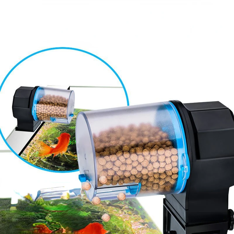 Alimentatore automatico per acquario temporizzazione intelligente alimentatore automatico per acquario capacità di alimentazione per pesci rossi