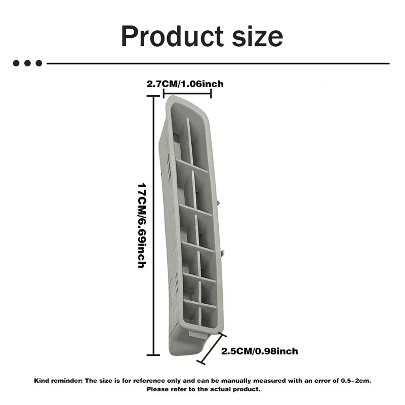 1 paio di pannelli di uscita aria condizionata interni A-Pillar per auto per VW PQ Golf 6 GTI Golf MK6 2009-2014