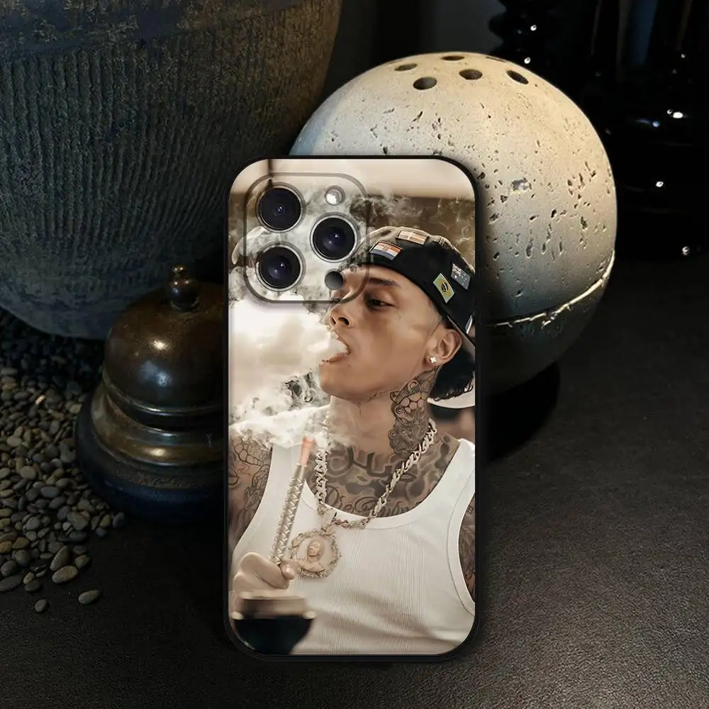 Central Cee Uk Rapper Phone Case For Iphone 16 15 11 13 14 Pro Max 7 8 Plus X Xr Xs Max 12mini Black Shell Cover Case