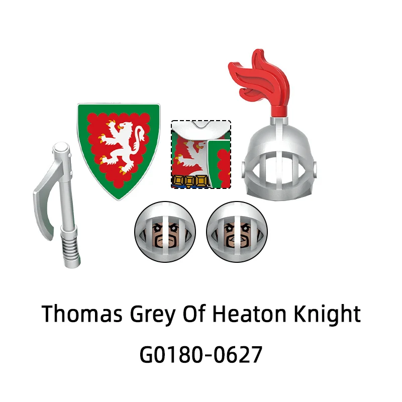 The G0180 Lionheart Greek Hoplite Asperity Infantry Knight Ascension Bowman Frontline Action Figures Model Blocks MOC Bricks Set