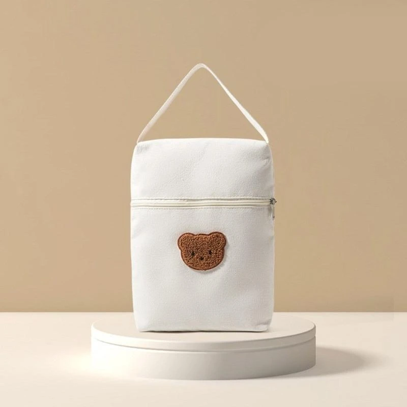 حقيبة حفاضات كبيرة في عربات الأطفال معلقة على حاوية حقيبة منظم كيس