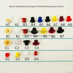 50 pieces Martini Binding Machine Suction Nozzle Disc Machine Suction Nozzle Saddle Stitch Hardcover