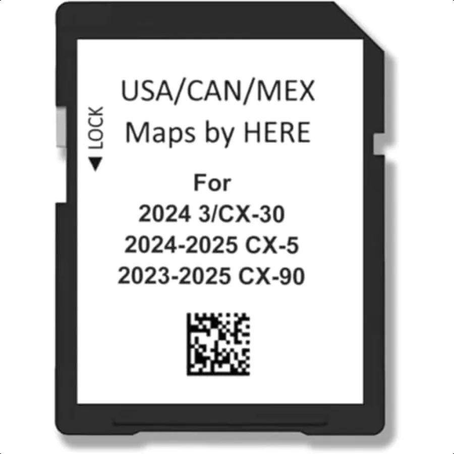 

2024 Upgraded Navigation SD Card Map USA CAN MEX CX5 CX30 CX90