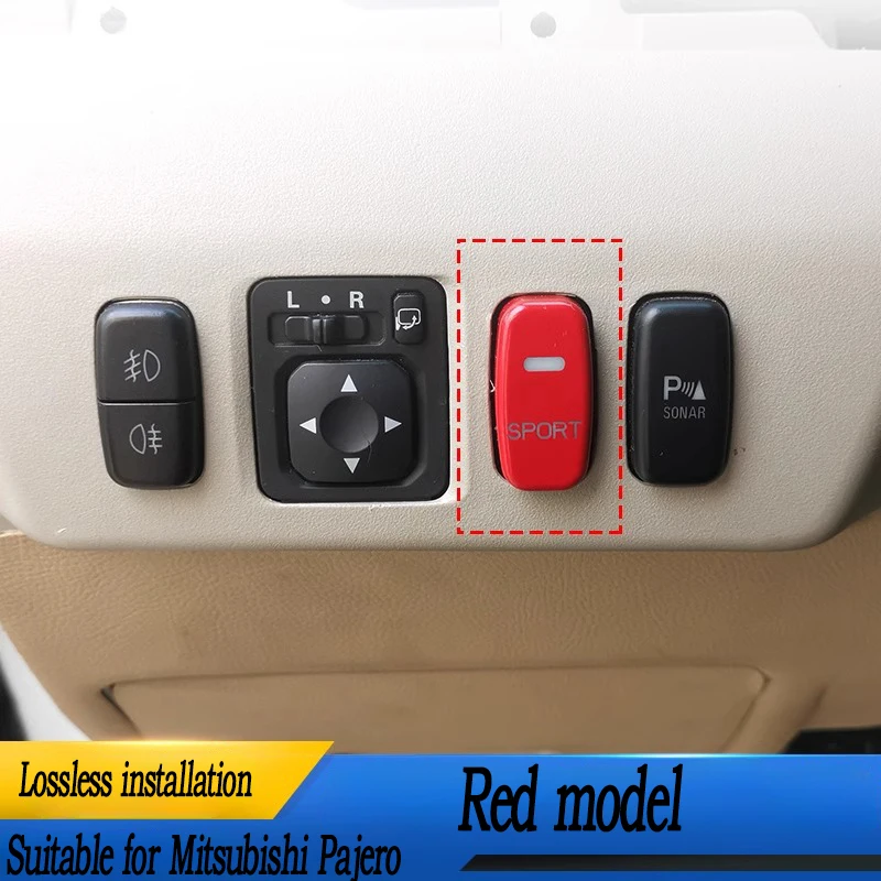 

For Mitsubishi Pajero V73/V77 Throttle Pedal Commander Power Module Throttle Accelerator Switch Power Mode Accessories Tuning