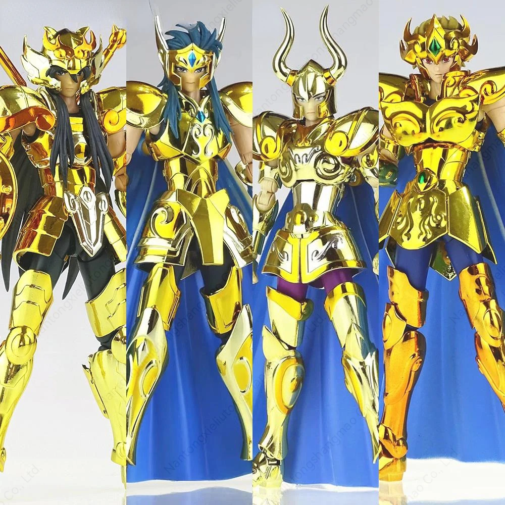 

CS Model Saint Seiya Myth Cloth EX Libra Dohko/Aiolia Leo/Capricorn Shura/ Aquarius Camus /Gemini Saga TV Ver Saint Figure Model
