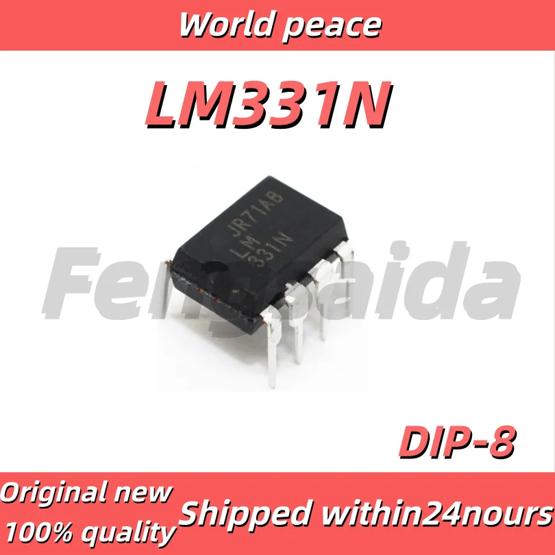 (1-10pcs)100% Brand new original LM331N LM331 DIP8 Through-Hole Voltage-to-Frequency Converter IC
