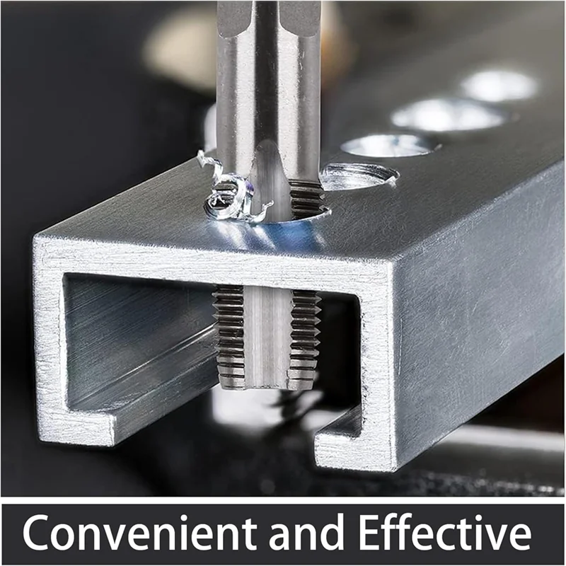 

AT29-6-Piece NPT Pipe Tap Set, Precision Carbon Steel Taper Tap Set With Storage Case For Plumbers Mechanics Diyers