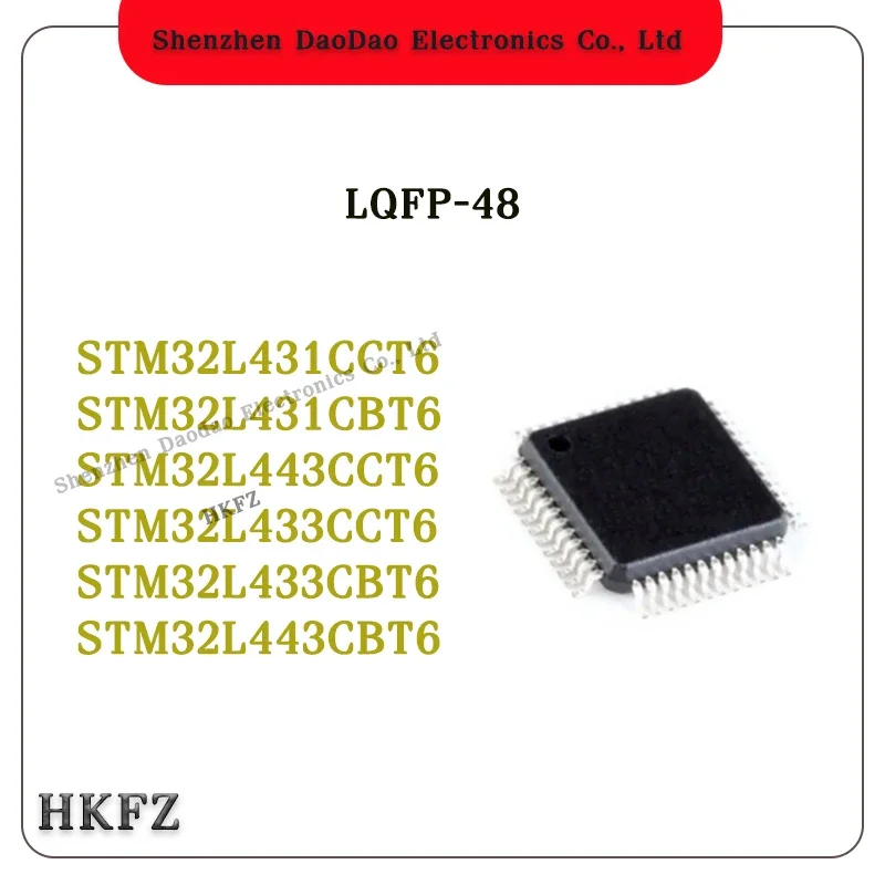 STM32L431CCT6 STM32L431CBT6 STM32L443CCT6 STM32L433CCT6 STM32L433CBT6 STM32L443CBT6 LQFP-48 Microcontroller Chip Ic New Original