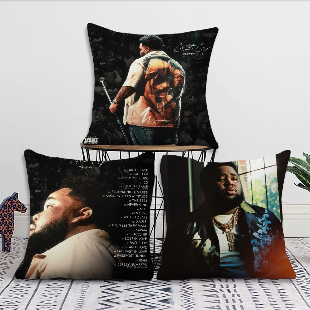 Rapper R-Rod Wave Last Lap cushion cover Living Room Accent Couch Back Support Square Lounge Restful Nap Companion Pillow Case