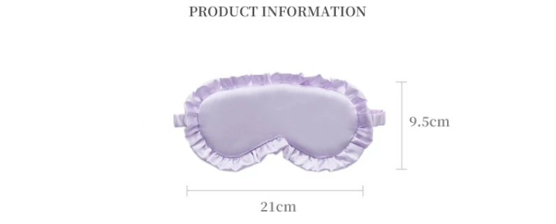 Lotus leaf Sleep Mask Silk Eye Dream Night Mask Cover Soft Relax Eyes Bandage Sleeping Blindfold For Women Men Relax Nap Bandage