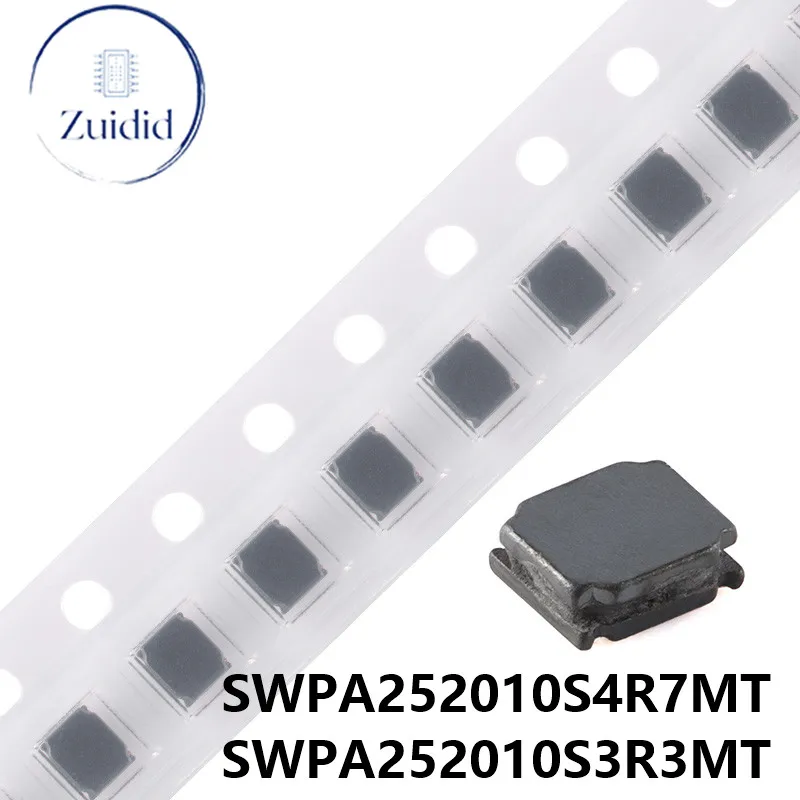 10/1pcs 252010 Wire Wound Chip SMD Power Inductors SWPA252010S4R7MT 4.7uH 4R7 1.15A SWPA252010S3R3MT 3.3uH 3R3 20% Inductance