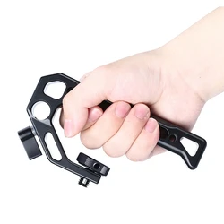 UURig R008 DSLR Camera Top Handle Hand Grip Metal Cold Shoe Adapter Mount Universal Arri Locating Handle for Sony Nikon Canon