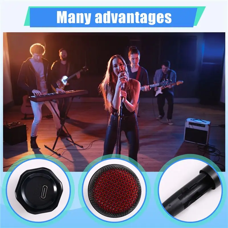 

Беспроводной перезаряжаемый UHF-микрофонный экспандер, микшер для микрофонов 6,5 мм, многоканальный входной экспандер