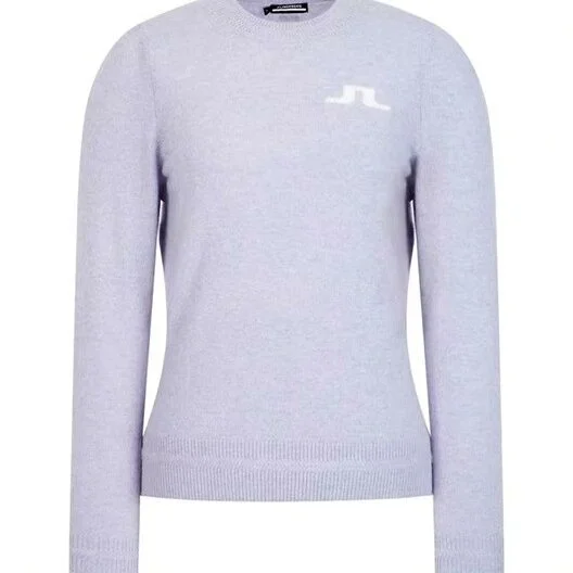 

Women's Golf Apparel Fall/Winter Pullover Knit Sweater Stylish, Casual, and Versatile