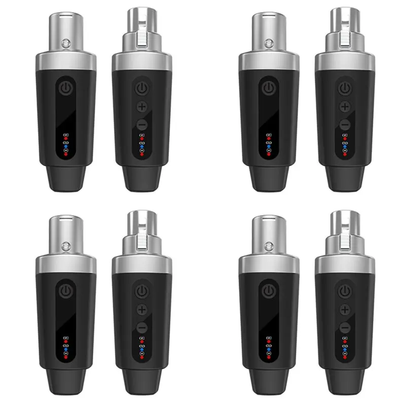 

Беспроводная система передачи и приема звука FUFU 4X New XLR Adapter System для динамических микрофонов, гитар, аудиомикшеров и PA-систем