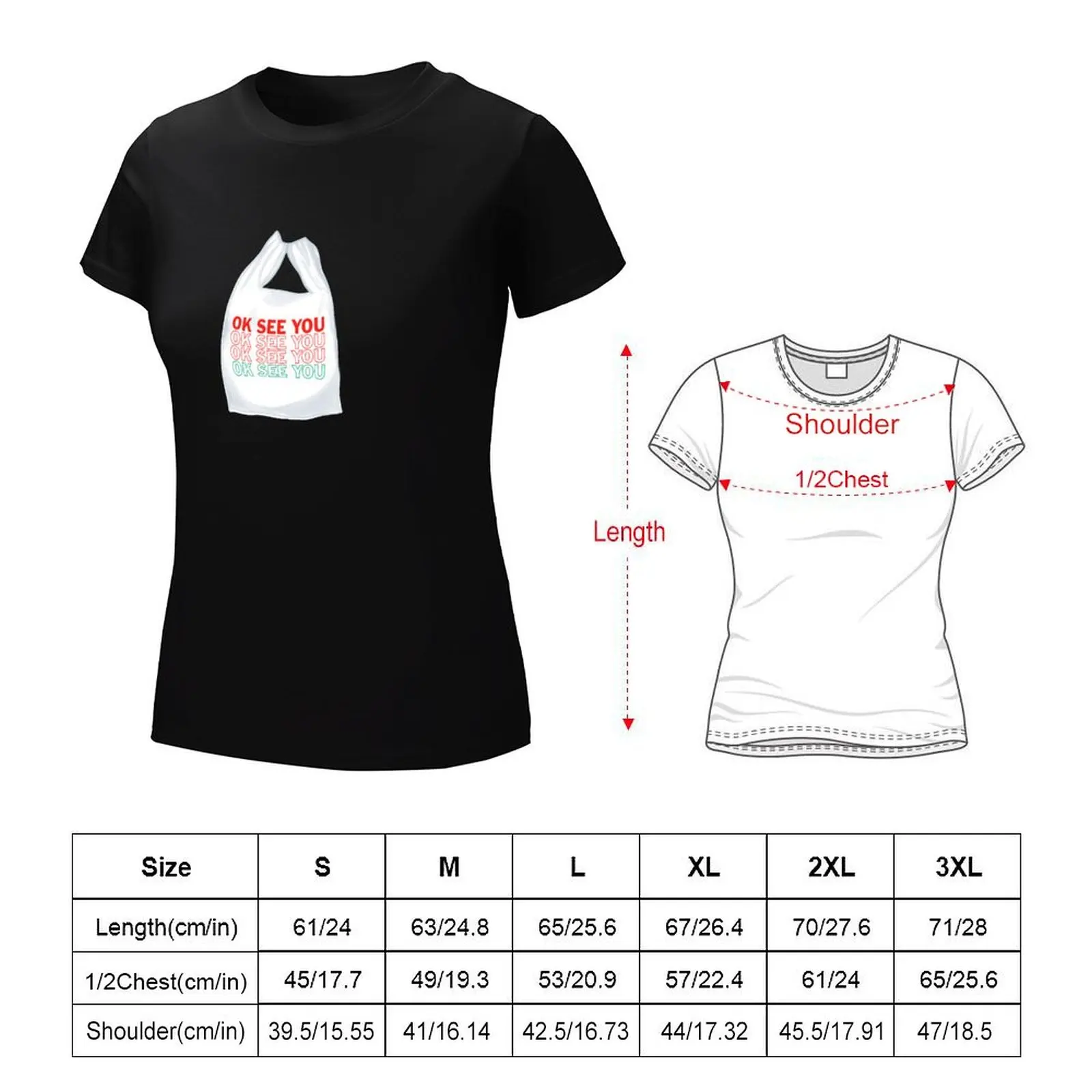 Kim＊s Convenience OK SEE YOU T-Shirt summer clothes tops shirts graphic tees hippie clothes cute t-shirts for Women