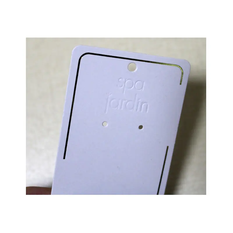 

Paper Hang Tag for Clothing Packaging, Customized Printed Logo and Letters on Gift