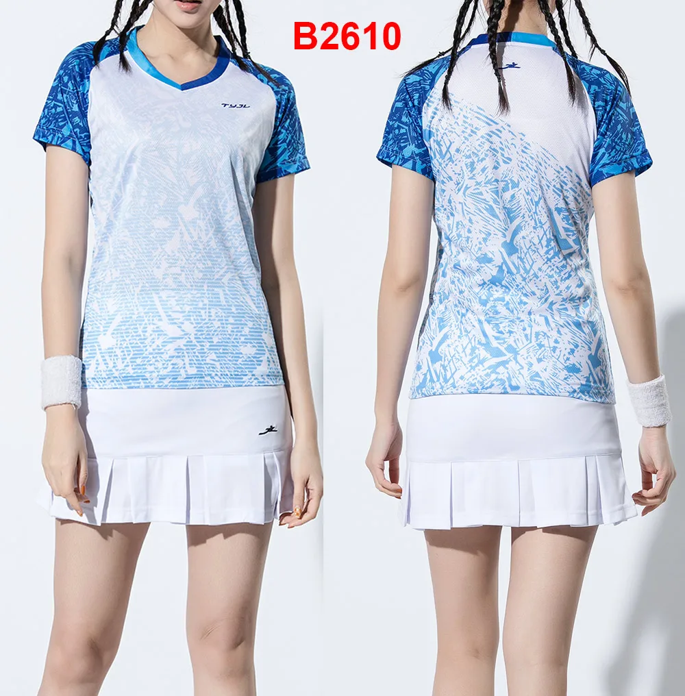 

Women Qucik dry Badminton clothes , sport sets , Tennis clothes , Badminton clothing , Tennis wear sets , Sports suits