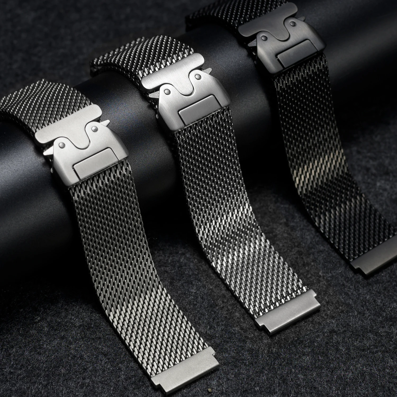 22mm Pure Titanium Strap For Garmin Forerunner 965 265 955 255 265 Music 100% Titanium Band Amazfit Stratos 2/2S/3 Accessories