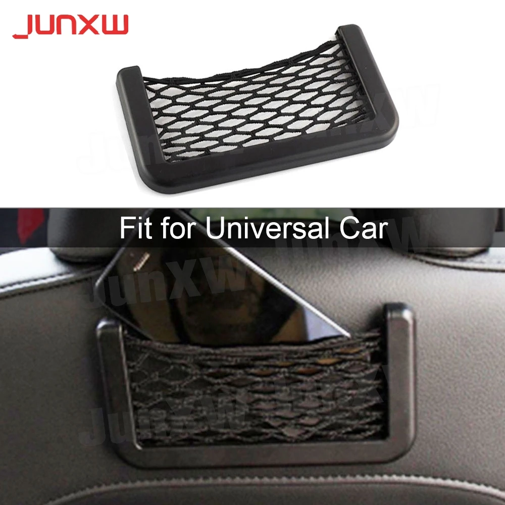 

Car Storage Net Automotive Pocket Organizer Bag for Phone Holder Box Facial Tissue For All Car Accessories