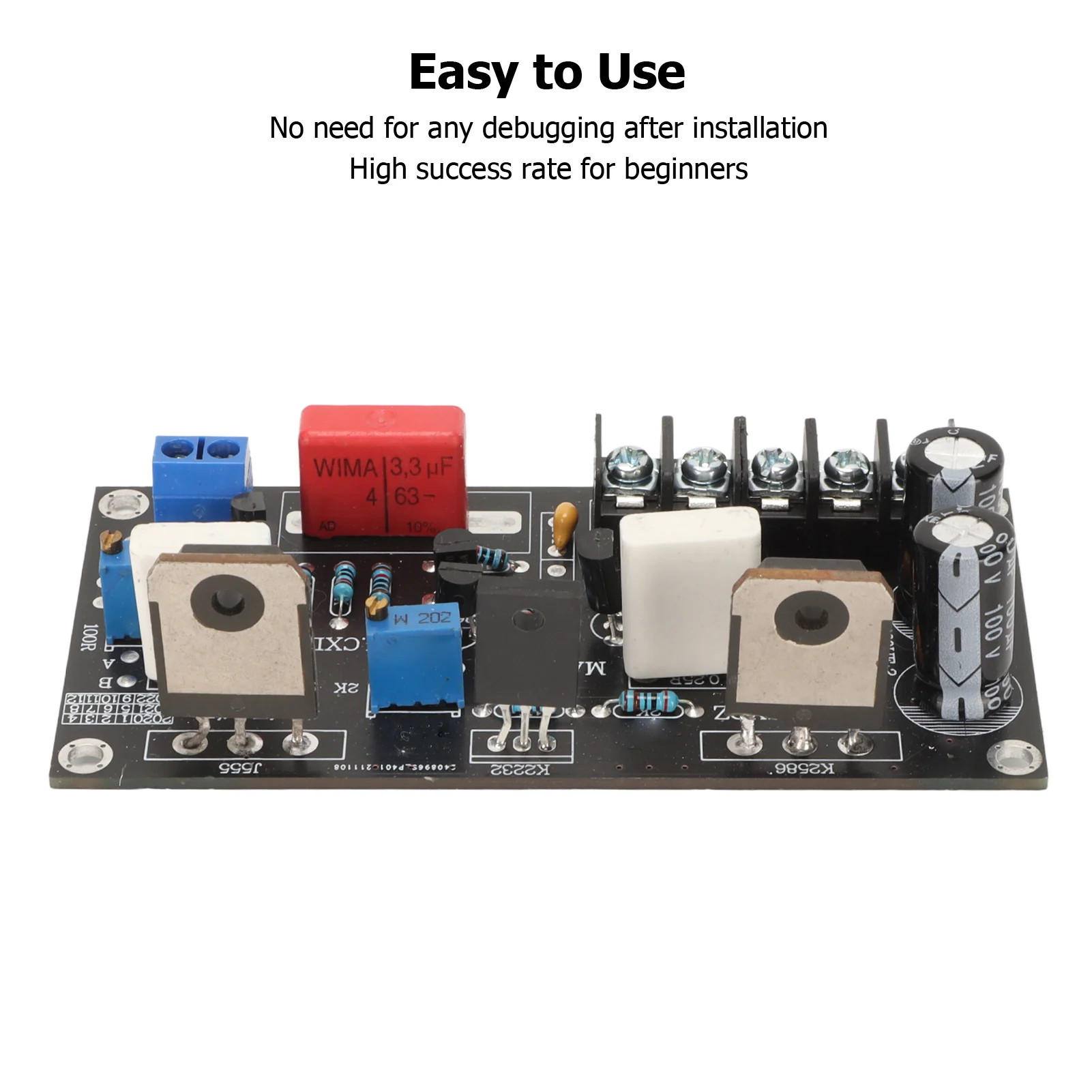 Power Amplifier Board 30W High Gain Audiophile Level FET Amplifier Module For Speaker Transformer Driver Power Amplifier Module
