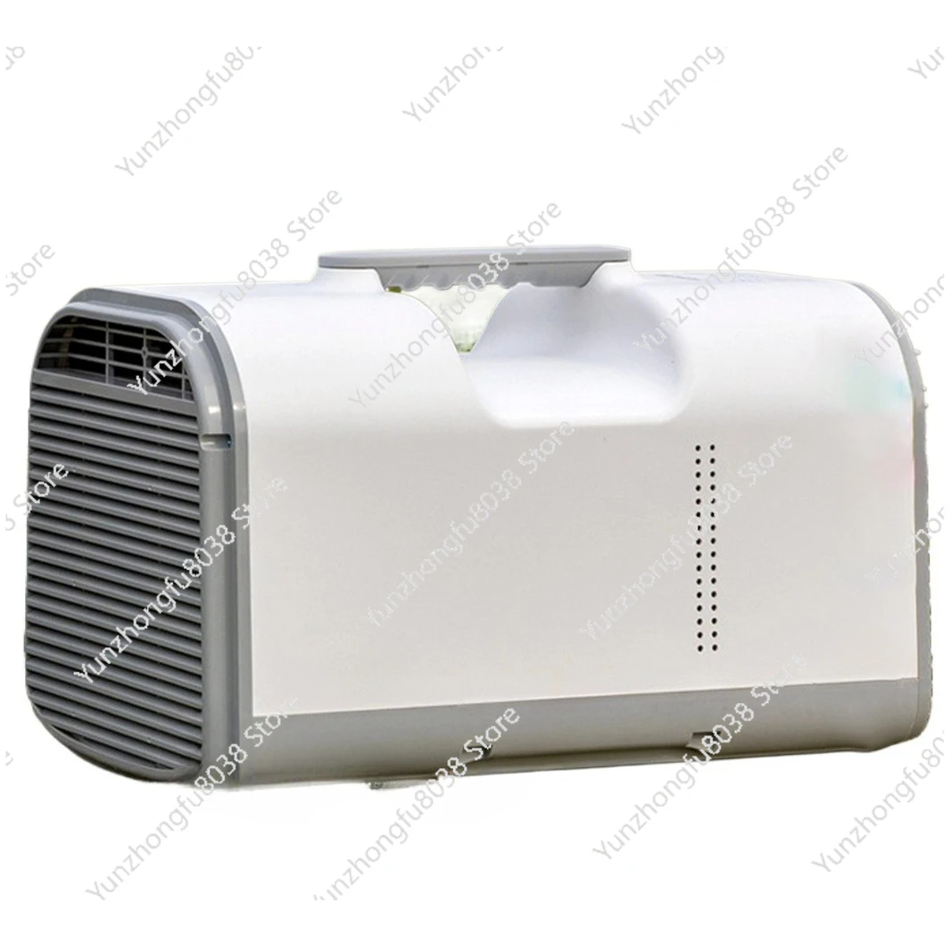 

Portable Air Conditioner Energy Saving 600W Mini Mobile Air-Con with Remote Control for Home Dorm Office Camping Pet Space