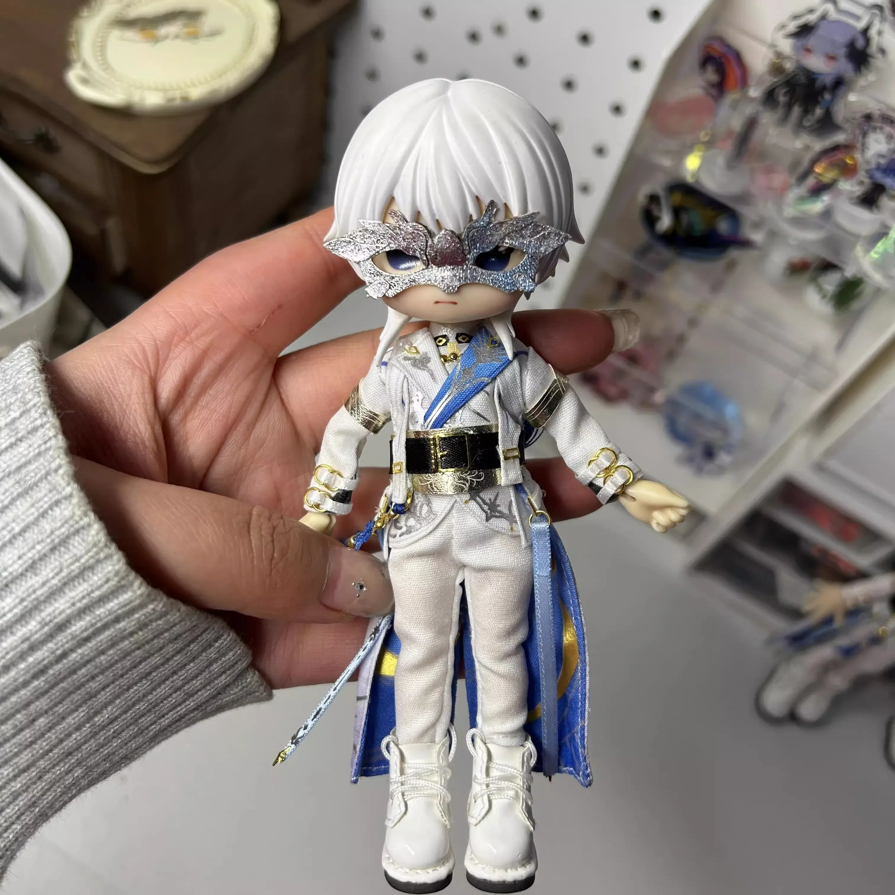 Anime Xavier Sabi Zd Espero Ob11 Kleding Liefde en Deepspace 1/12 bjd Kostuum Spel Cosplay Handgemaakt Product Speelgoed Accessoires