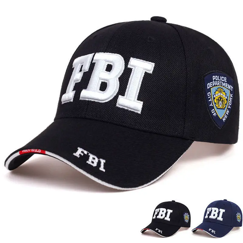 Kanye FBI Fashion Letters Baseball Caps for Men's Women Female Male Sport Visors Snapback Caps Sun Hat Male Gorras