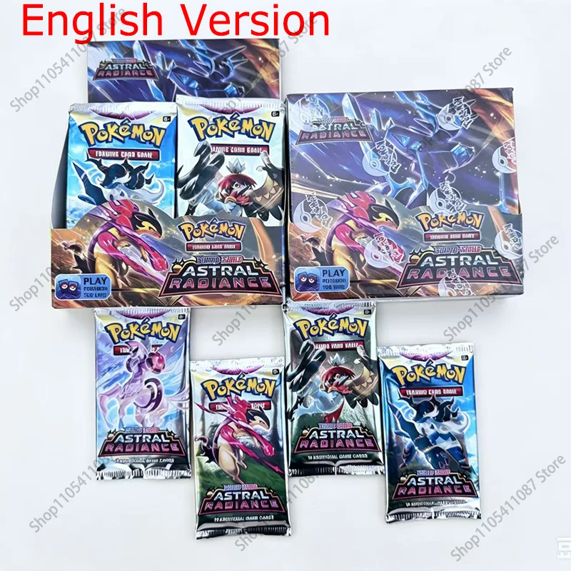 

Pokemon Sword Shield Astral Radiance Booster Box English Trading Cards 360Pcs/Box TCG Collection Game Cards For Kids Gifts