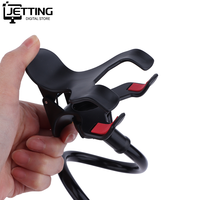Lazy Mobile Phone Gooseneck Stand Holder Stents Universal Flexible Bed Desk Table Clip Bracket for Phone Flexible Holder Arm