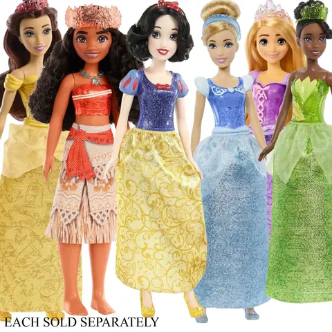 Blandade original Disney-prinsessan Moanna Askungen Elsa poserbara dockor för flickor Animefigurer leksaker för barn julklappar 12 best sales Elsa-docka - №10