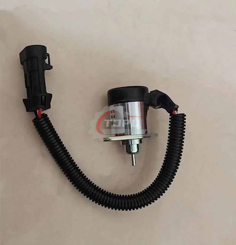 الملف اللولبي لإيقاف الوقود 6689034 اغلاق صمام 1G577-60010,1G577-60011 لكوبوتا V3300 V3800 #3