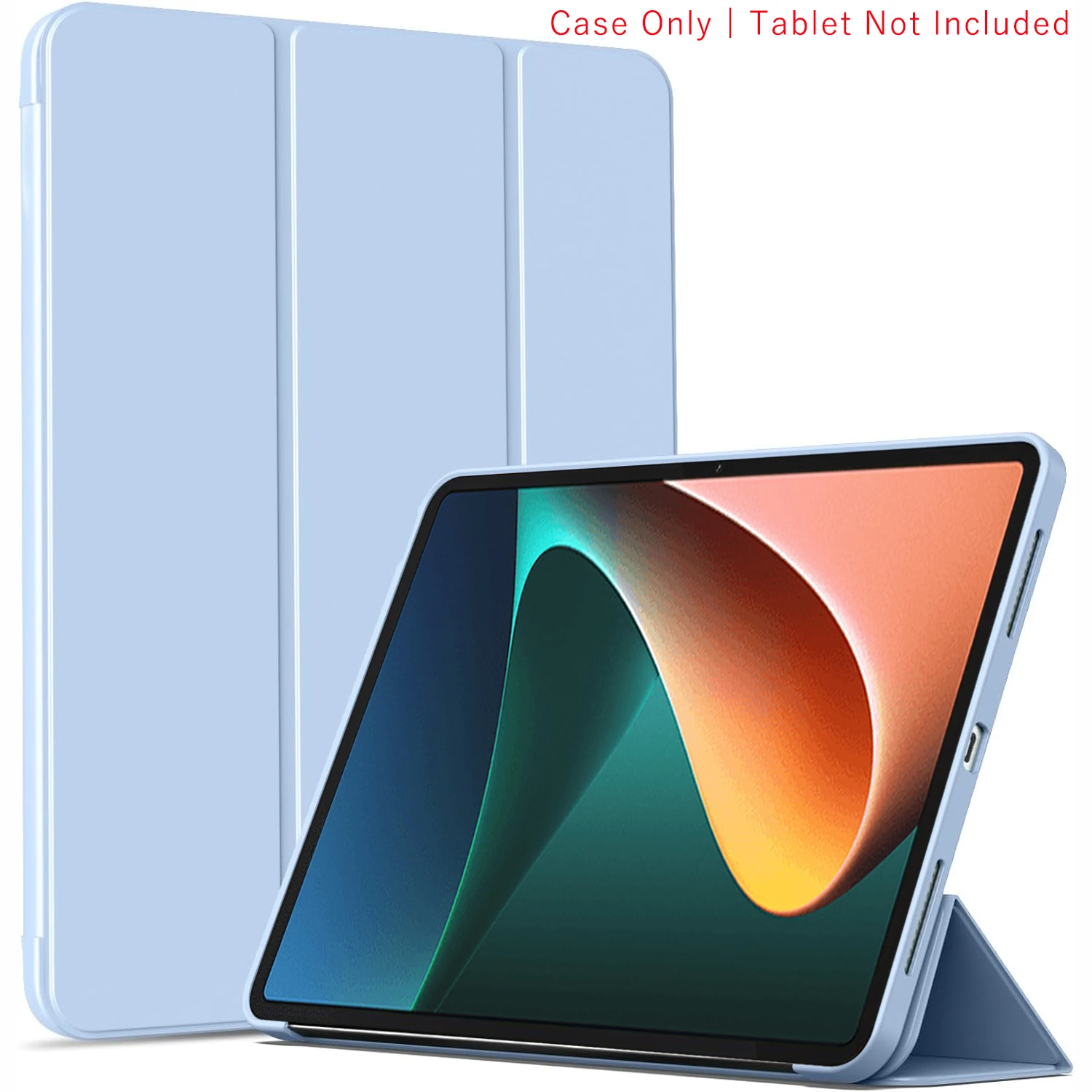 Tri-fold Flip Case Voor Xiaomi Pad 5/Pad 5 Pro 11inch 2021 Magnetische Stand PU Lederen Beschermhoes Auto Sleep/Wake up