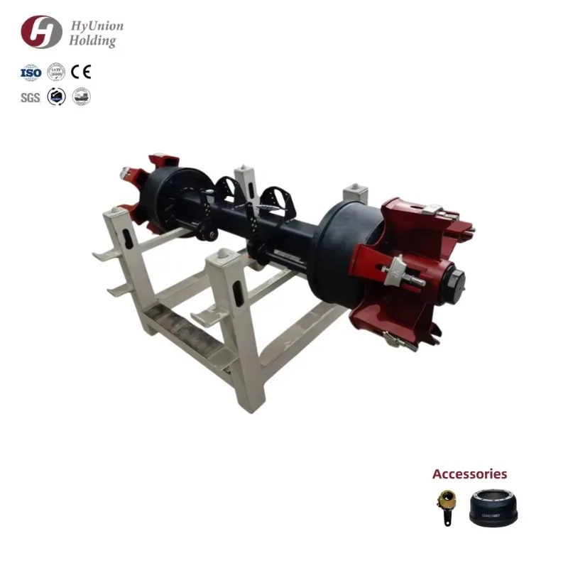 

New American Type HyUnion Trailer Lift Axle 13 Ton Heavy Duty Suspension for Semi Trailer Load Control System Retrofit/Upgrade