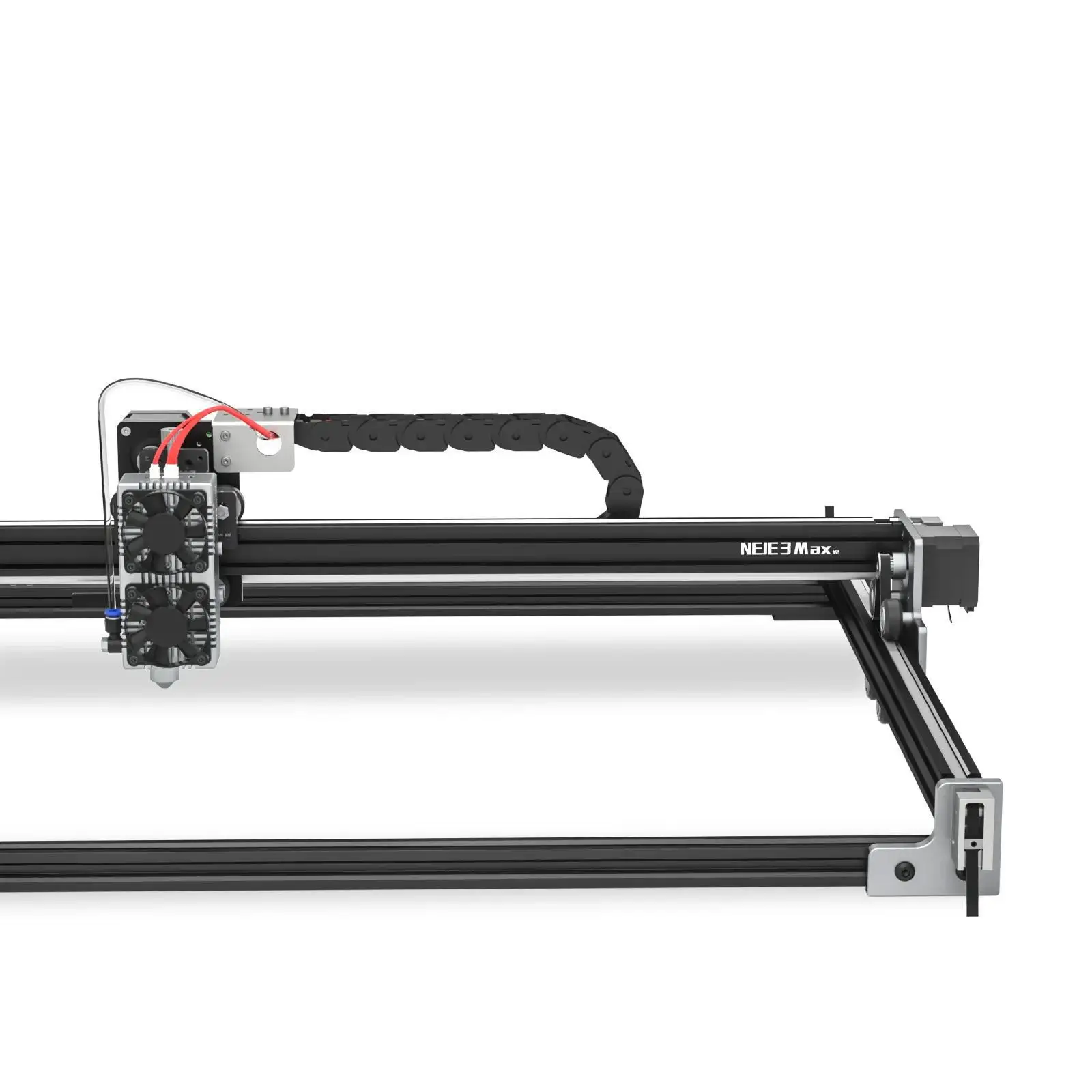 Imagem -02 - Neje-máquina de Gravação a Laser Gravador a Laser Gravura em Metal Roteador de Madeira 3d Impressora Faça Você Mesmo Poderoso E80 E40 Max v2