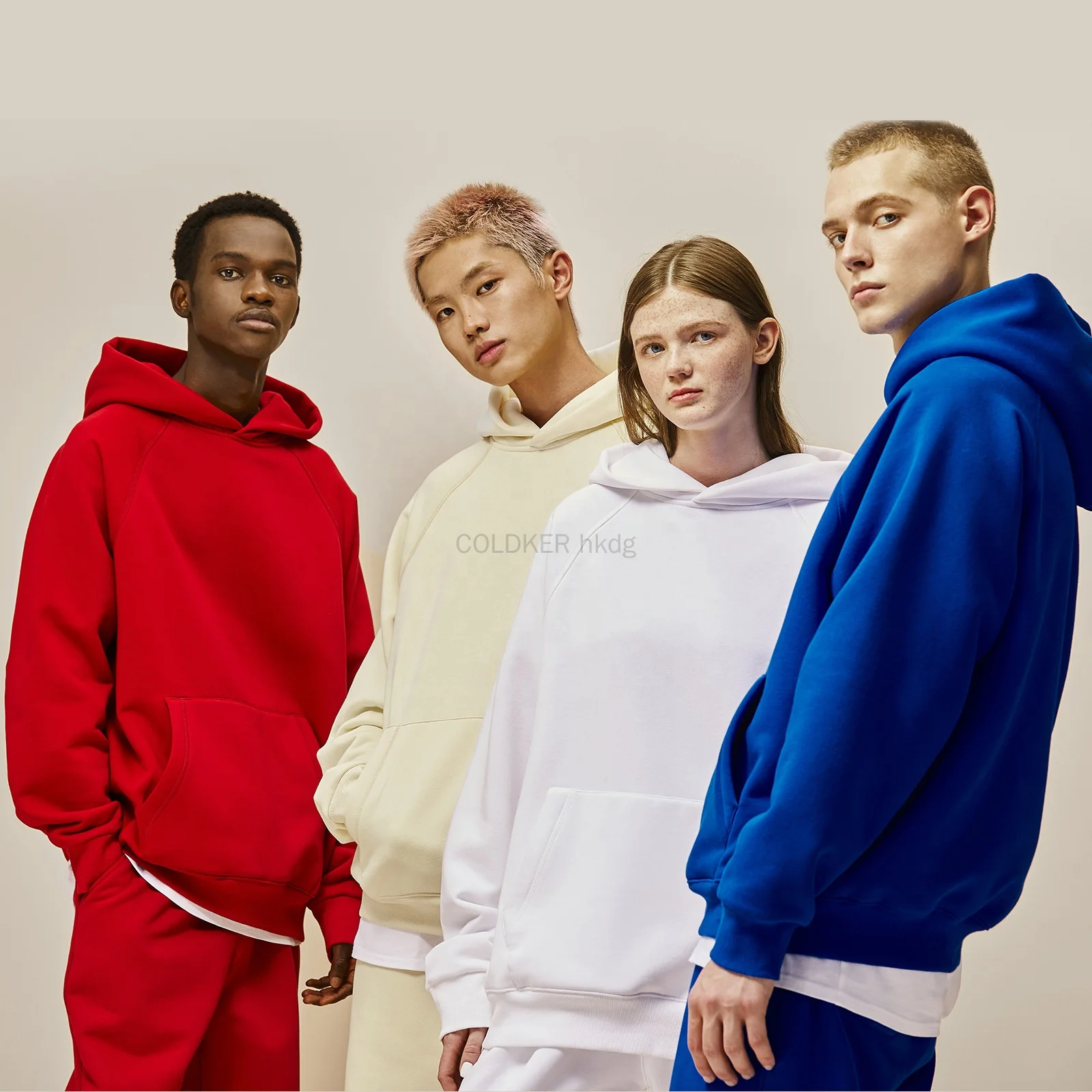 350 Grams Mens Thick Fleece Lined Men's Hoodies Oversized High Quality Blank Hoodies For Winter Unisex
